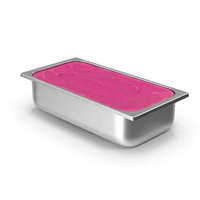 Blueberry Ice Cream Tray PNG & PSD Images