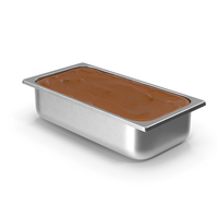 Chocolate Ice Cream Tray PNG & PSD Images