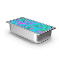 Colorful Ice Cream Tray PNG & PSD Images