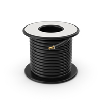 Black Wire Cable Reel PNG & PSD Images