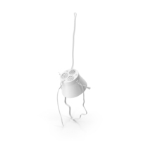 Airplane Oxygen Mask Hanging Clay PNG & PSD Images