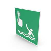 Person Overboard Call Point Sign PNG & PSD Images