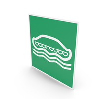 Lifeboat Sign PNG & PSD Images