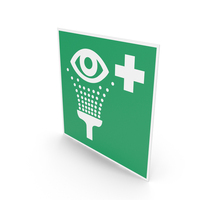 Eyewash Station Sign PNG & PSD Images