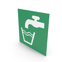 Drinking Water Sign PNG & PSD Images