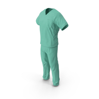 Surgeon Dress Pants and Shirt Scrub PNG & PSD Images