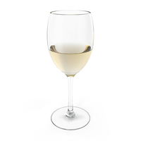 Glass of White Wine PNG & PSD Images