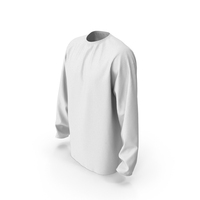 Longsleeve Base White PNG & PSD Images