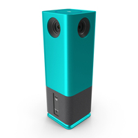 360 Smart Video Conference Camera Blue PNG & PSD Images