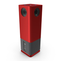 360 Smart Video Conference Camera Red PNG & PSD Images