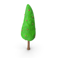 Cartoon Tree Fruit PNG & PSD Images