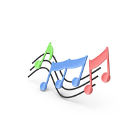 Musical Notes Icon PNG & PSD Images