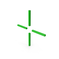 Green Game Aim Icon PNG & PSD Images
