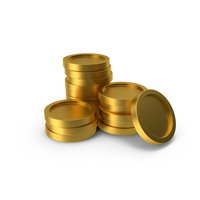 Gold Coins Stack PNG & PSD Images