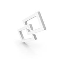 Link Chain Icon White PNG & PSD Images