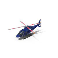 AgustaWestland AW119 Koala Helicopter Blue PNG & PSD Images