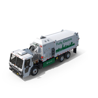 Electric Mack LR White Simple Interior PNG & PSD Images