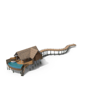 Maldives Overwater Bungalow PNG & PSD Images