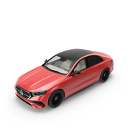 Mercedes E-class Red Color PNG & PSD Images