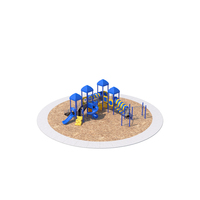 Outdoor Commercial Grade Play Equipment PNG & PSD Images