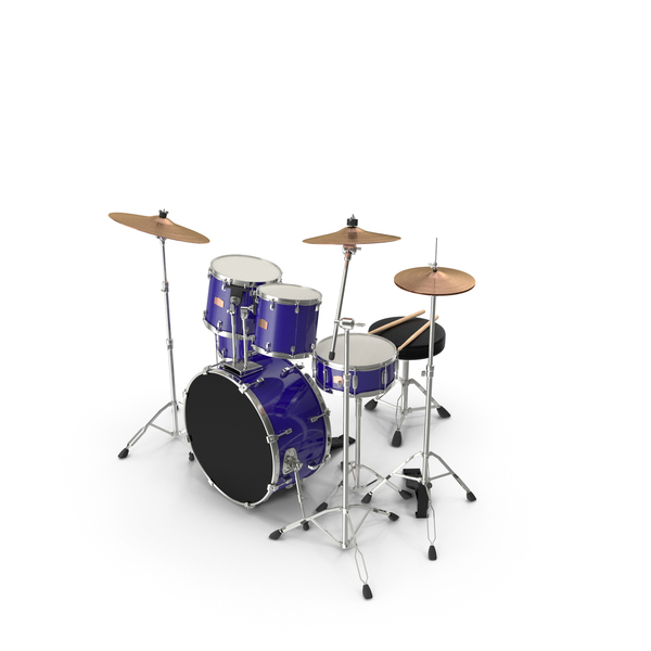 5 Piece Plus Drum Kit PNG & PSD Images