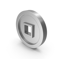 Silver Chinese Coin PNG & PSD Images