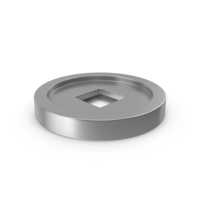 Silver Chinese Coin PNG & PSD Images