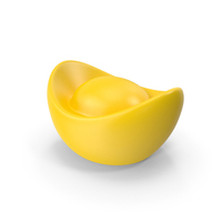 Chinese Ingot PNG & PSD Images