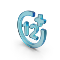 Glass Age Limit 12 Symbol PNG & PSD Images
