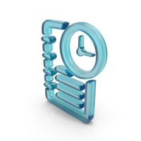 Glass Ledger Time Symbol PNG & PSD Images