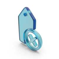 Cancel Tag Symbol Glass PNG & PSD Images