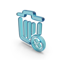 Delete Recycle Bin Symbol Glass PNG & PSD Images