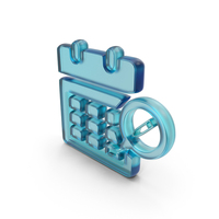 Edit Calendar Event Symbol Glass PNG & PSD Images