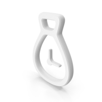 White Deposit Period Symbol PNG & PSD Images