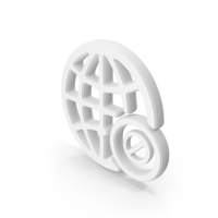 White Internet Offline Symbol PNG & PSD Images