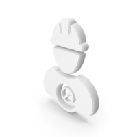 White No Worker Symbol PNG & PSD Images