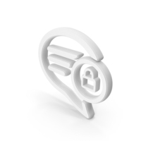 White Private Chat Symbol PNG & PSD Images