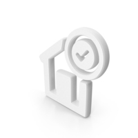 White Safe House Symbol PNG & PSD Images