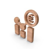 Wood Business Profit Euro Symbol PNG & PSD Images