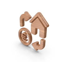 Wood Euro Mortgage Loan Symbol PNG & PSD Images
