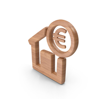 Wood Euro Real Estate Symbol PNG & PSD Images