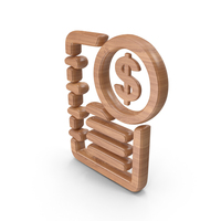 Wood Ledger Dollar Book Symbol PNG & PSD Images