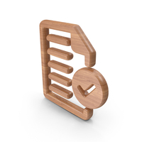 Wood Requirement Checked Symbol PNG & PSD Images