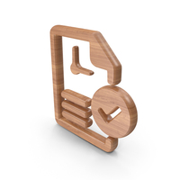 Wood Schedule Document Symbol PNG & PSD Images
