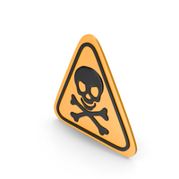 Toxic Triangle Hazard Symbol PNG & PSD Images