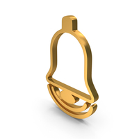 Gold Bell Icon PNG & PSD Images