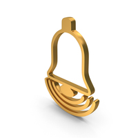 Gold Bell Icon PNG & PSD Images