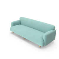 Turquoise Sofa PNG & PSD Images
