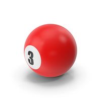 Pool / Snooker Ball 3 PNG & PSD Images