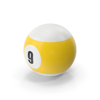 Pool / Snooker Ball 9 PNG & PSD Images